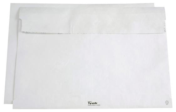 782961 Du Pont 11810 Konvolutt Tyvek 457 x 305 x 51 mappe SKD 50 mm belg (100)